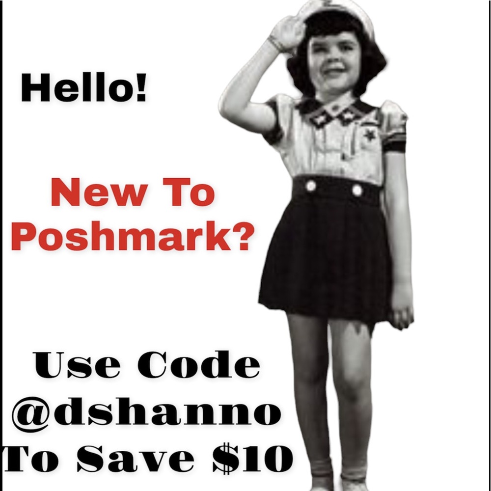 New To Poshmark? Scan Code To Receive $ 10 Off Your First Purchase! - Picture 2 of 4